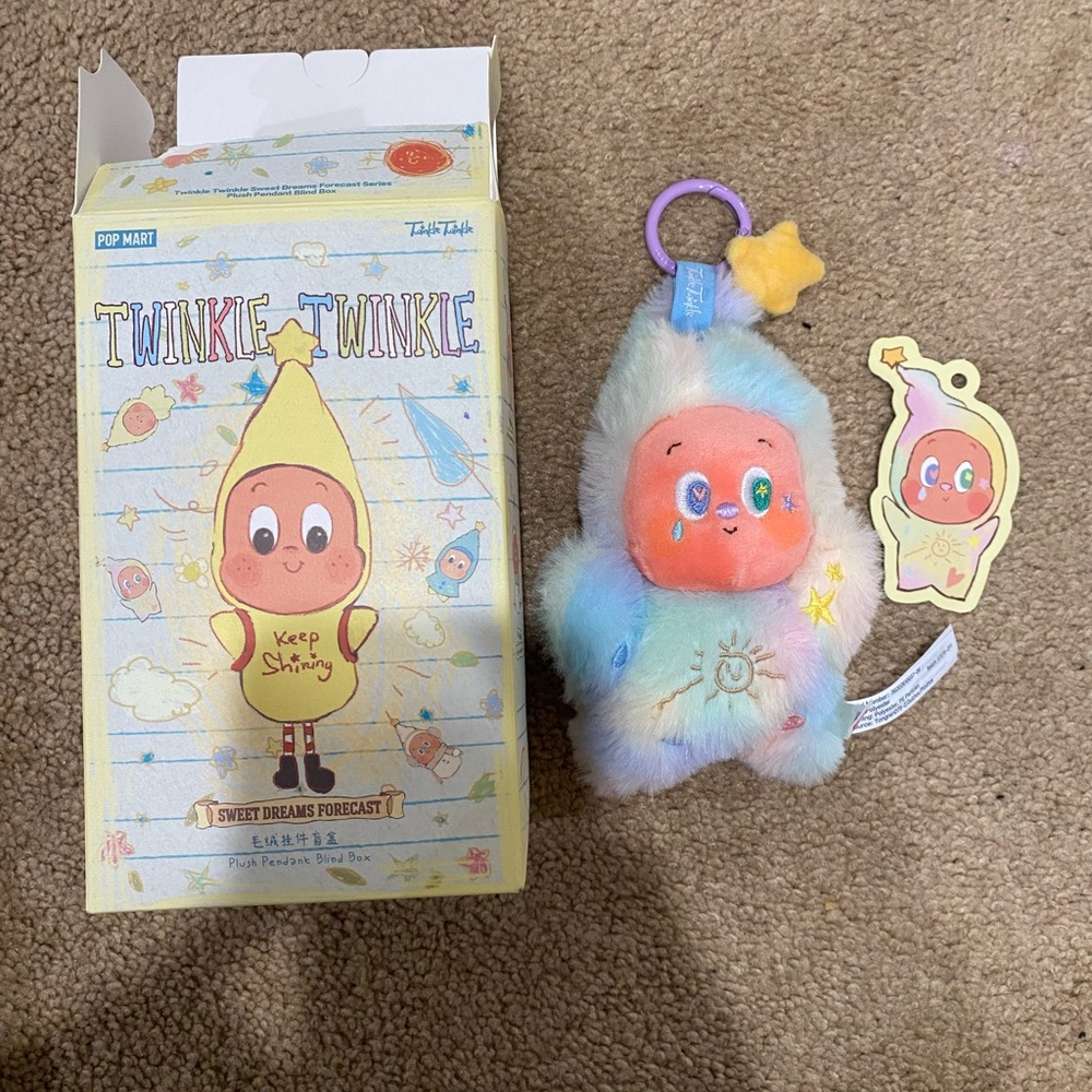 Twinkle Twinkle Blind Box - Afterglow Marshmallow - Pop Mart Plush Pendant Blind